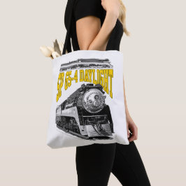 SP GS-4 Daylight 4449 Steam Train Locomotive Tote Bag