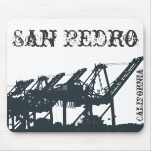 SP Harbour Cranes Mousepad Muismat