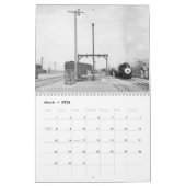 SP Narrow Gage Black en White Photography Kalender (Mar 2026)