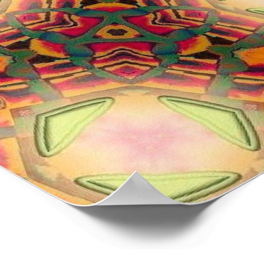 Spa50-gezicht Poster (Hoek)