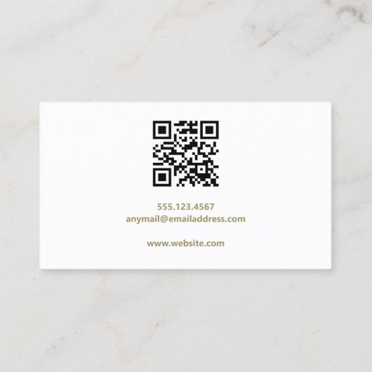 SPA 4 Foto sociale media QR-code Visitekaartje (Achterkant)