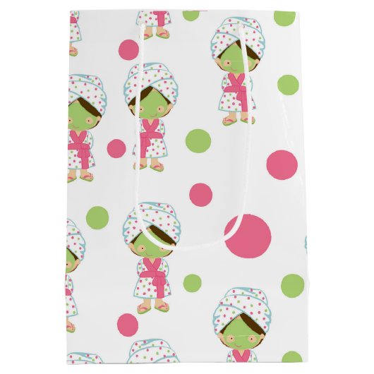 Spa a a Day Gift Bag Medium Cadeauzakje (Achterkant)