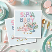 Spa Baby Shower Feestservies Servet