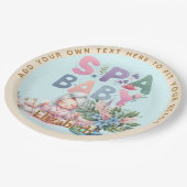 Spa Baby shower Party Dinner ware Papieren Bordje (Gekanteld)