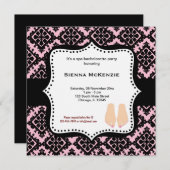 Spa Bachelorette Party Kaart (Voorkant / Achterkant)