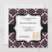 Spa Bachelorette Party Kaart (Voorkant)