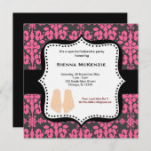 Spa Bachelorette Party Kaart (Voorkant / Achterkant)