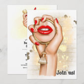 Spa Bachelorette Party Kaart (Voorkant / Achterkant)