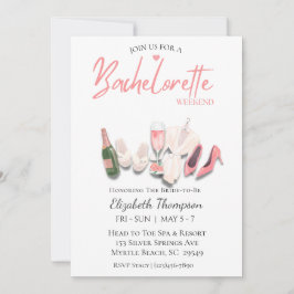 Spa Bachelorette Weekend Vrijgezellenfeest Kaart