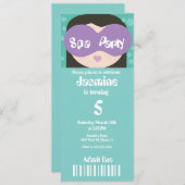 Spa Beauty Birthday Ticket Style Kaart (Voorkant / Achterkant)