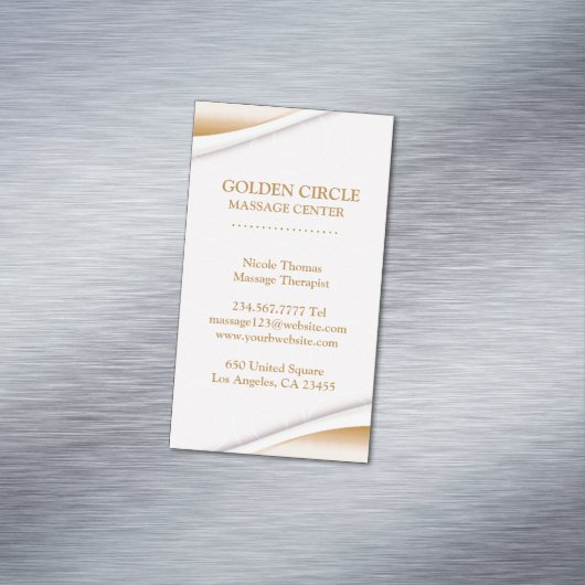 Spa Beauty Magnetisch Visitekaartje (Voorbeeld)