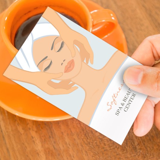 Spa Beauty Massage Visitekaartje