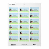 SPA & Beauty Resort Adresetiketten Etiket (Full Sheet)
