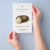 Spa Beauty Salon Thalassotherapie Flyer (Hand)