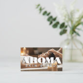 Spa Beauty Salon Visitekaartje (Staand voorkant)