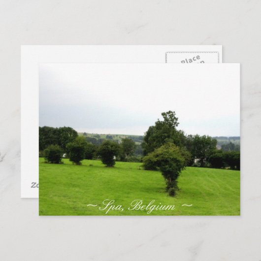 Spa België Briefkaart (Voorkant / Achterkant)