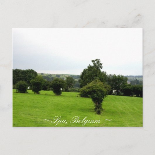 Spa België Briefkaart (Voorkant)
