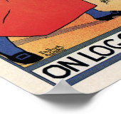 Spa Belgium 1894 Café Restaurant Frahinfaz ad Poster (Hoek)