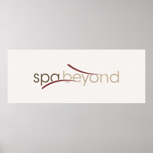 Spa Beyond Logo Poster (Voorkant)