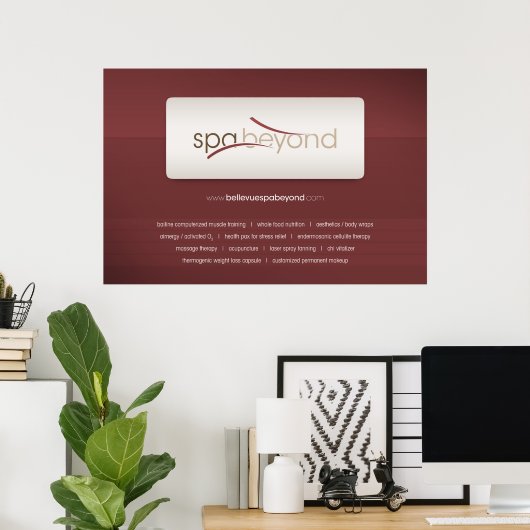 Spa Beyond Poster (Thuiskantoor)