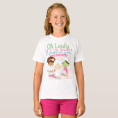 Spa Birthday Girl T-shirt (Voorkant volledig)