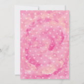 Spa Birthday Party Invitation Kaart (Achterkant)