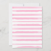 Spa Birthday Party Invitation Kaart (Achterkant)