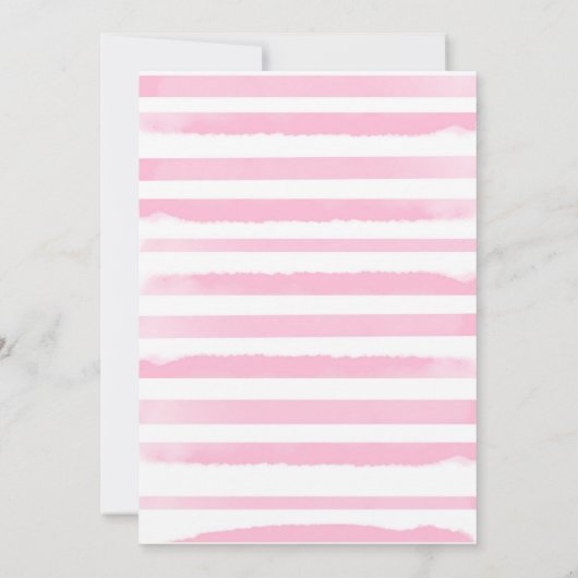 Spa Birthday Party Invitation Kaart (Achterkant)