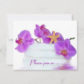 Spa Birthday Party Kaart (Voorkant)