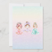 Spa Birthday Party Kaart (Achterkant)