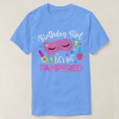 Spa Birthday Party Supplies for Girls Laten we Pa  T-shirt (Design voorkant)