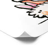 Spa Black Poodle Poster (Hoek)