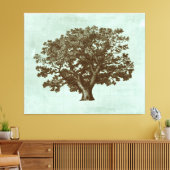 Spa-boom IV Canvas Afdruk (Insitu (Woonkamer))