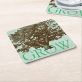 Spa-boom IV Kartonnen Onderzetters (Schuin)