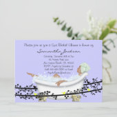 Spa Bride Vrijgezellenfeest nodigt uit Kaart (Staand voorkant)