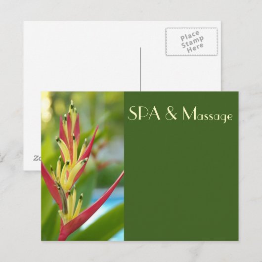 SPA BRIEFKAART (Voorkant / Achterkant)