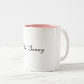 Spa Bunny Tweekleurige Koffiemok (Voorkant rechts)