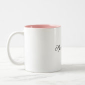 Spa Bunny Tweekleurige Koffiemok (Links)