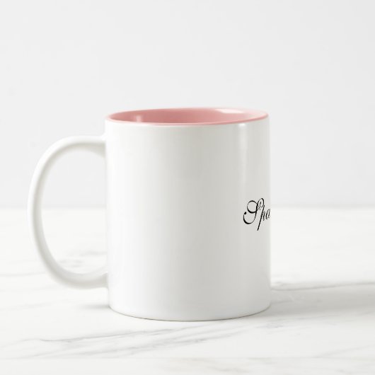 Spa Bunny Tweekleurige Koffiemok (Links)