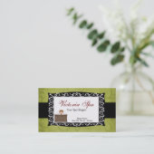 Spa Business Visitekaartje (Staand voorkant)