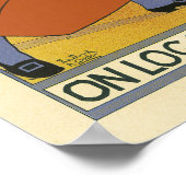 Spa Cafe -Frans Adverteren Poster (Hoek)