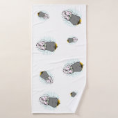 Spa Cat, Bath Towel Badhanddoek (Badhanddoek)