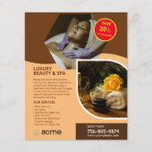 Spa Center Custom Flyer (Voorkant)