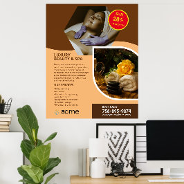 Spa Center Custom Poster