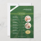 Spa Center Tafel Tentoonstelling Template (Achterkant)