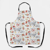 Spa Christmas themed  Schort (Voorkant)