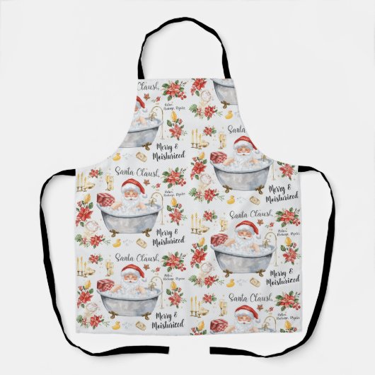 Spa Christmas themed Schort (Voorkant)