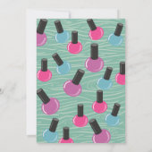 Spa-D-Ity Birthday Invitation Kaart (Achterkant)