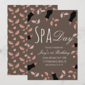 Spa-dag Aardetint Lippen Meisjes Dames Verjaardag (Voorkant / Achterkant)