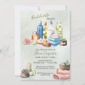 Spa Dag Bachelorette Party Kaart (Voorkant)